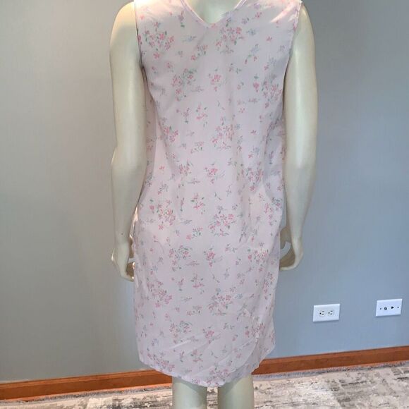Vintage RIKKI New York Two Piece Cotton Robe and Nightgown Set Size Small - Picture 11 of 12